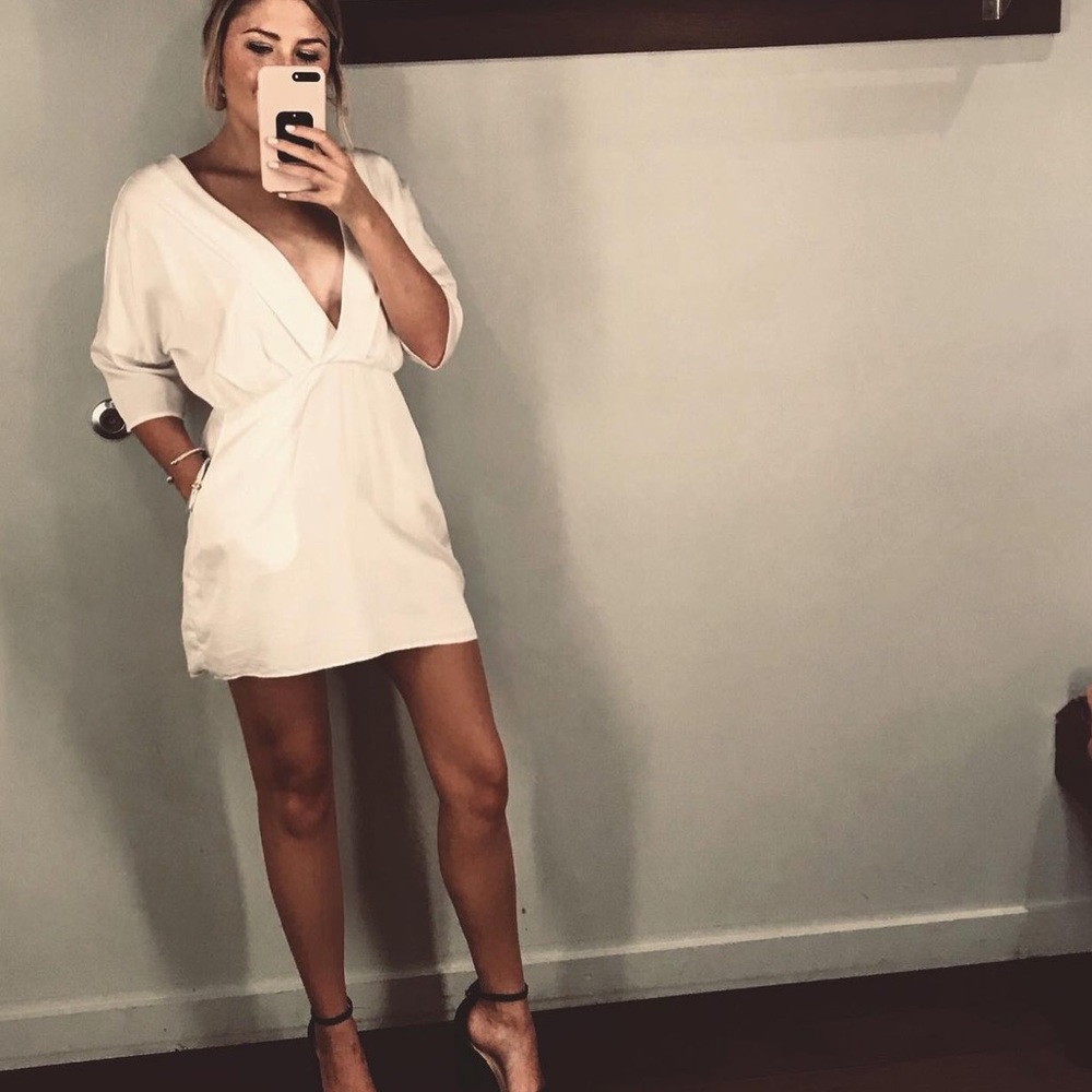 Sancia White Mini Dress